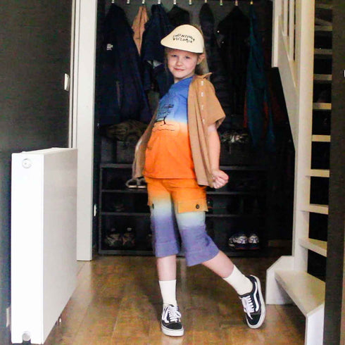 Dip Dye Cargo Shorts