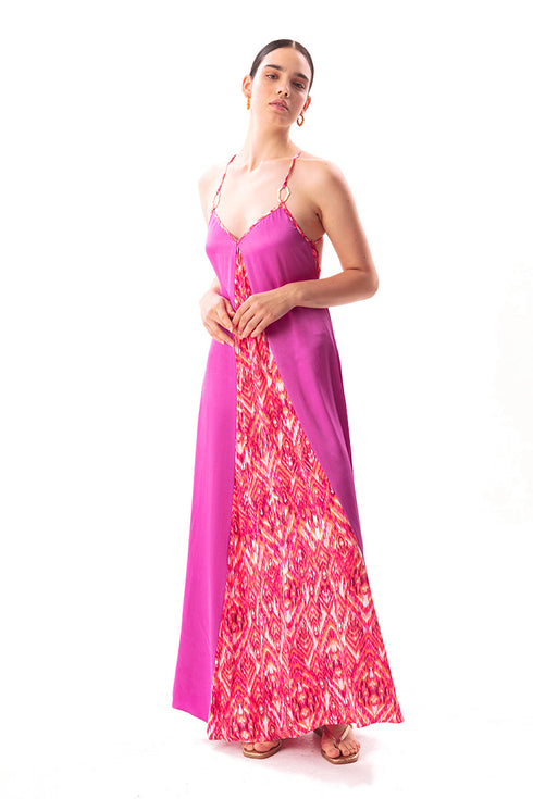 SANTO V-NECK MAXI DRESS🌱