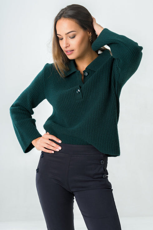 Pull Torreya vert