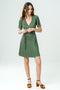 Robe Acacia vert bronze