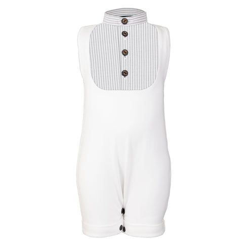 PRELOVED White Baby Overall, 1 year