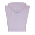 Kids Lilac Sleeveless Hoodie with Embroidery
