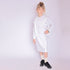 Girls White Cardigan