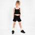 Black Knitted Beach Shorts