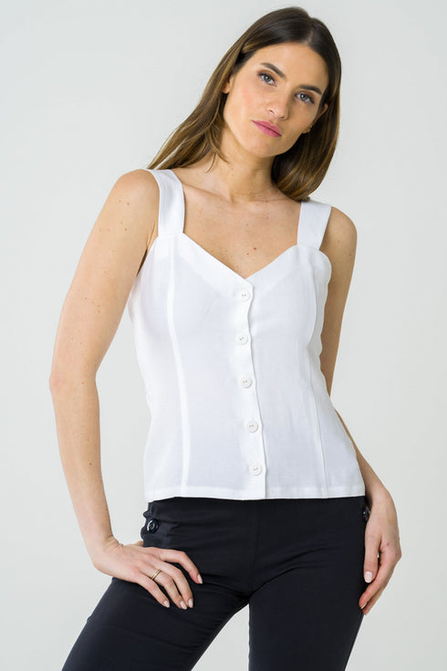 Top Anémone blanc