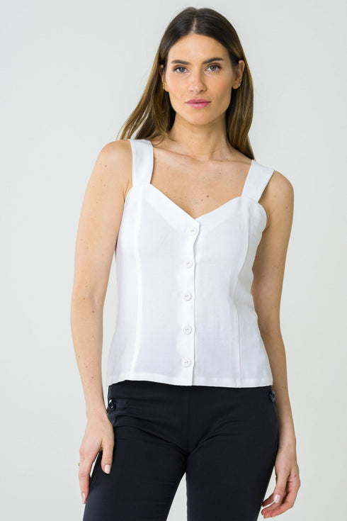 Top Anémone blanc