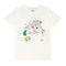 Infographics T-shirt with Printed Village for Kids