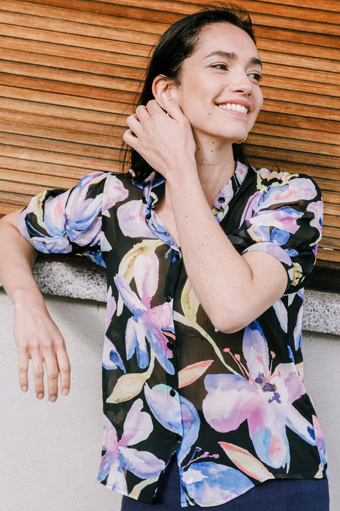 Blouse Magnolia noire