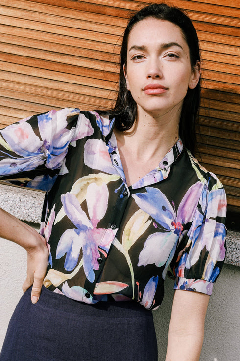 Blouse Magnolia noire