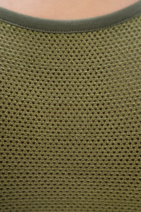 Boston - Open Back Bra Top - Green Ash