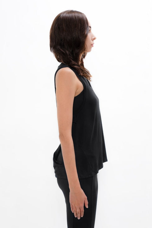 Brussels - Sports Tank Top - Black Sand