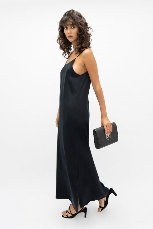 Calabar - Slip Dress - Black