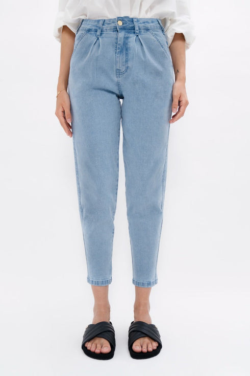 California - Barrel Jeans - Sky