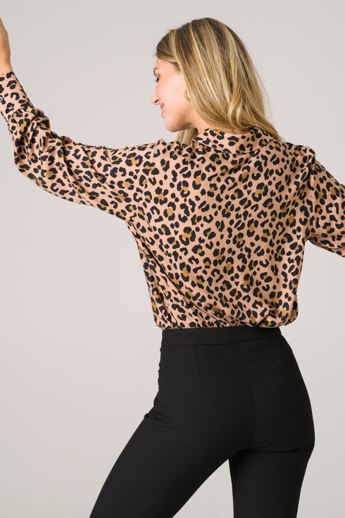 Chemise Kauri léopard