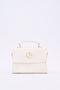 London LHR - Piñatex® Saddle Bag - Latte
