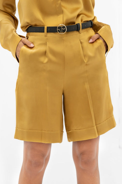 Manila - Tailored Shorts - Mimosa