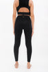 Munich - High Waisted Leggings - Black Sand