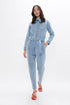 San Francisco - Denim Boilersuit - Sky