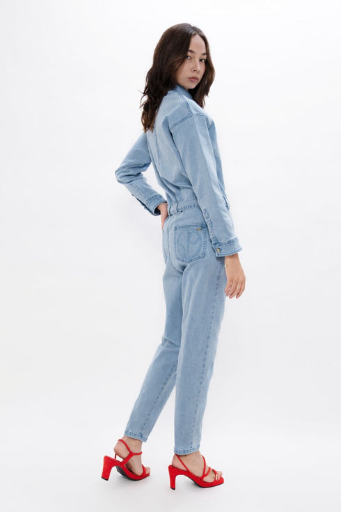 San Francisco - Denim Boilersuit - Sky