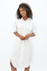 Seville - Midi Dress - Porcelain