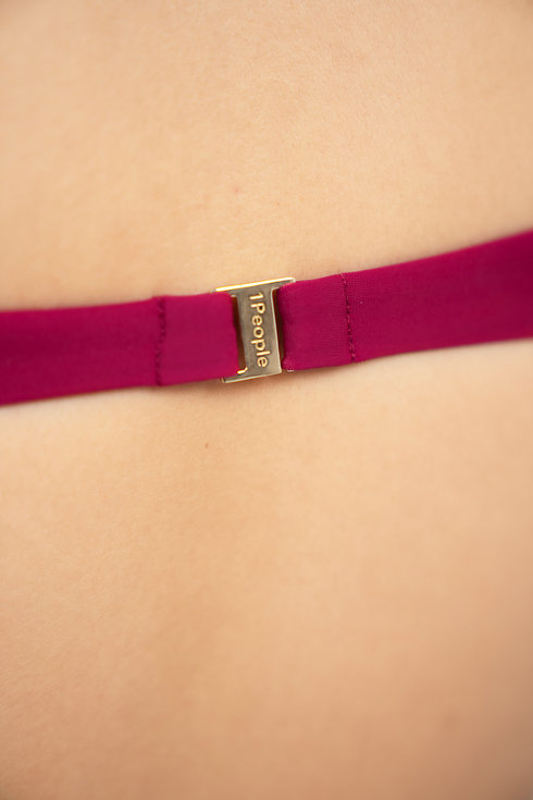 Uluwatu - Timeless Classic Bikini Top - Red Coral