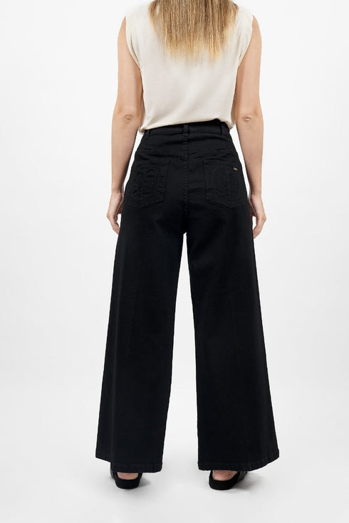 Los Angeles - Wide Leg Jeans- Celeste