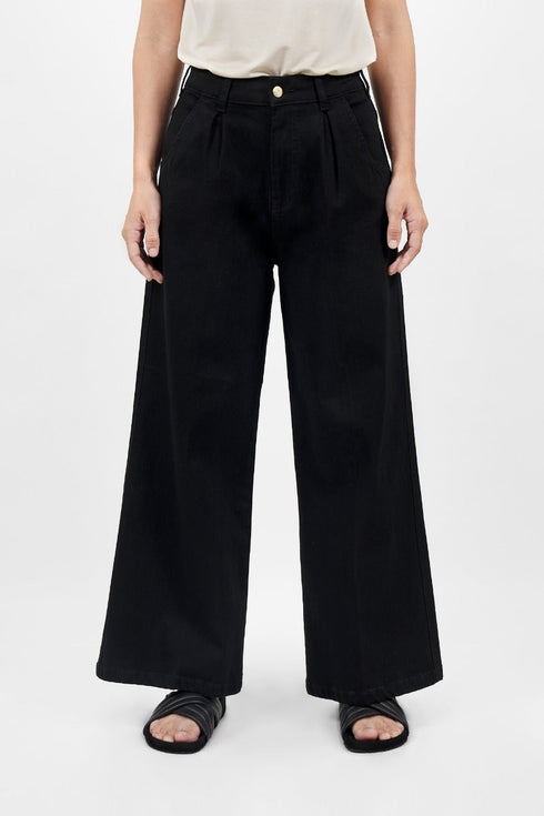Los Angeles - Wide Leg Jeans- Celeste