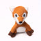 100% Recycled Plastic Plush Fox Dog Toy