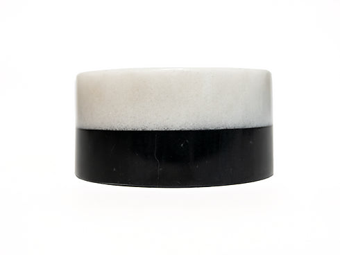 Stripe Tea Light Candle Holder - Monochrome