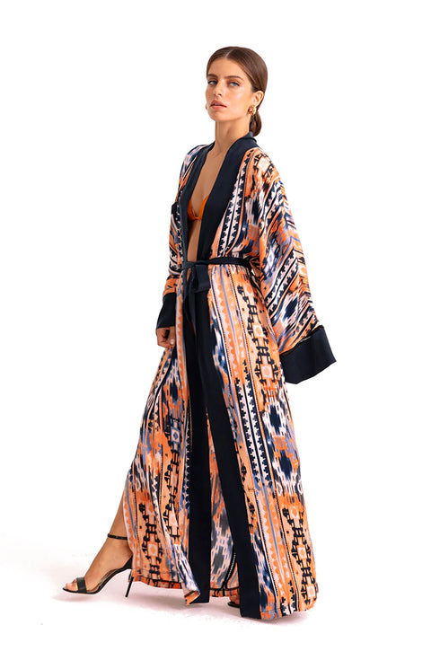 Aura Kimono Vegan Silk
