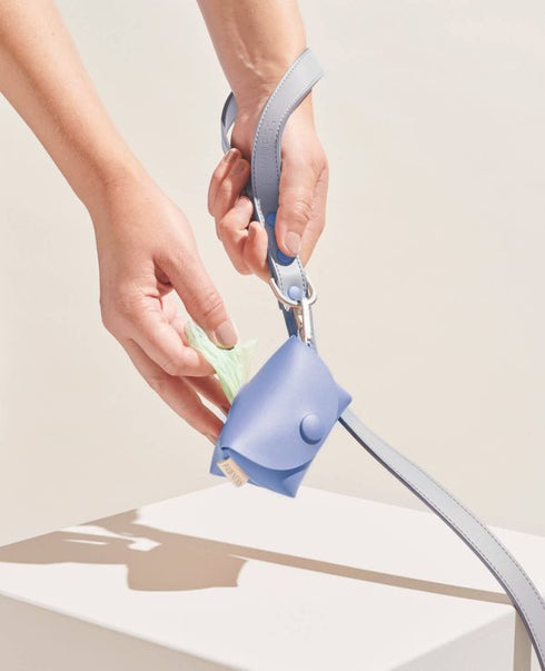 Bo Vegan Leather Poop Bag Holder