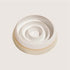 Handmade Ceramic Slow Feeder - White