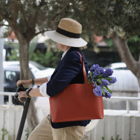 Bag brown - apple leather