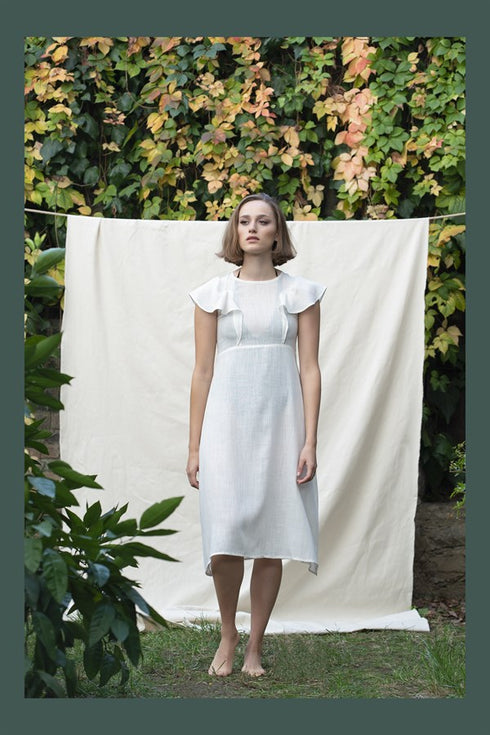 Pearl Dress Cotton & Viscose Blend