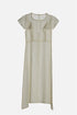 Pearl Dress Cotton & Viscose Blend