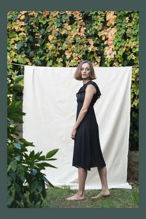 Pearl Dress Cotton & Viscose Blend