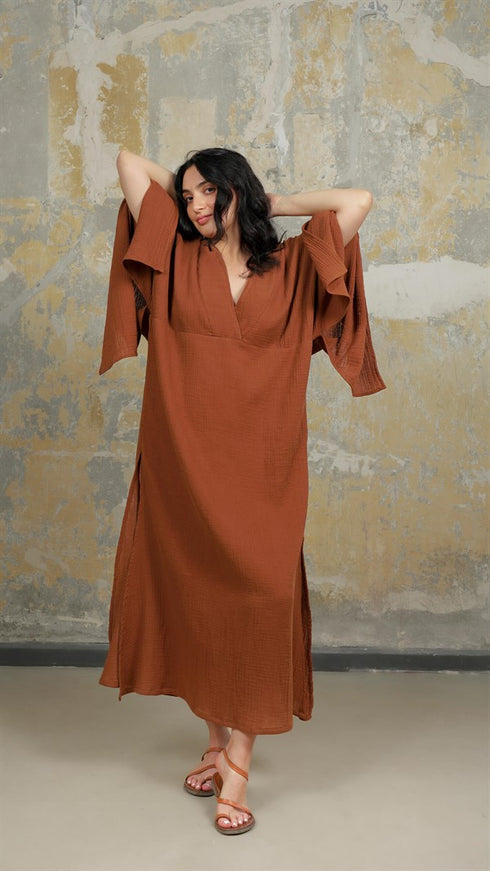 Vine Kaftan 100% Cotton